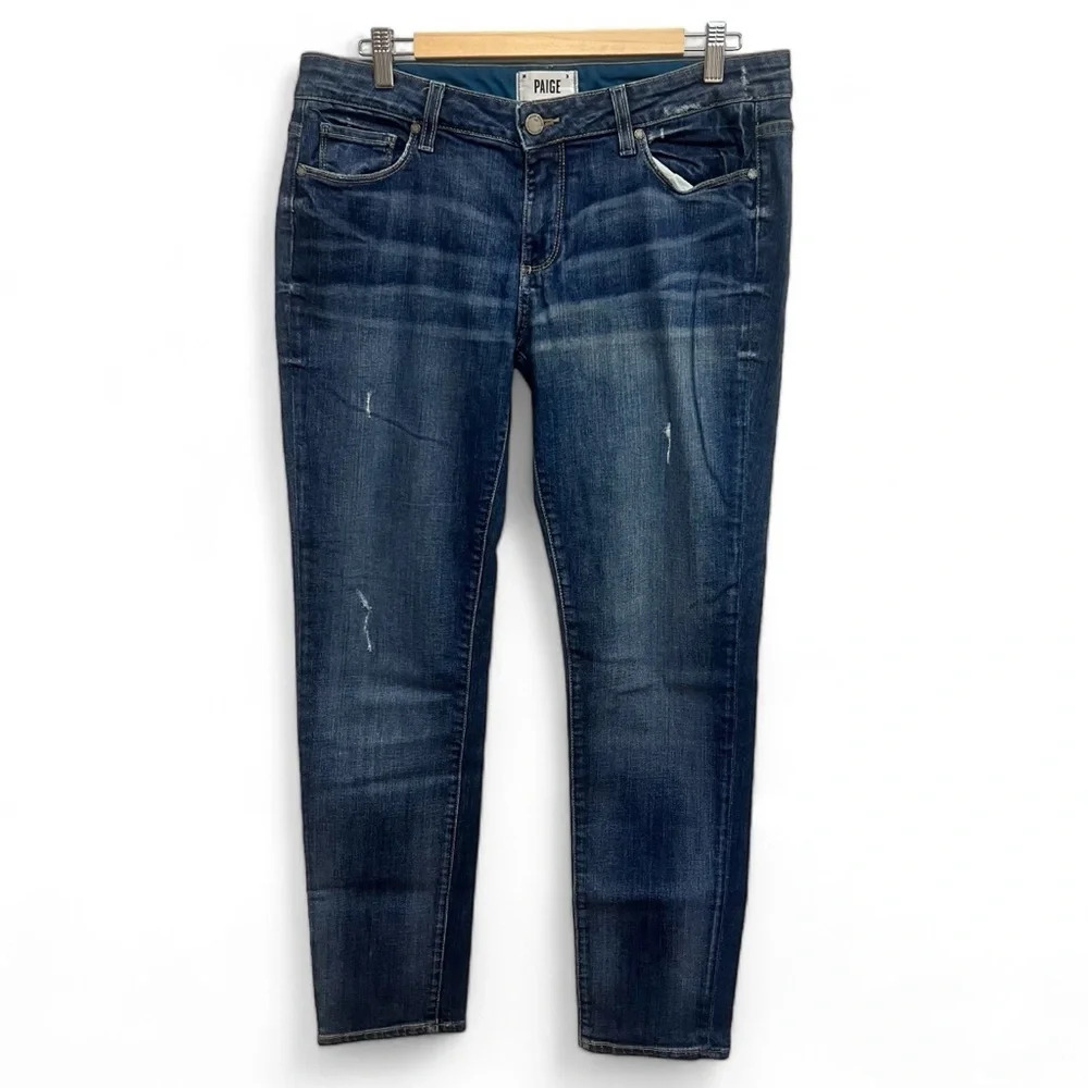 Paige distressed jeans size 30 style: Jimmy Jimmy skinny P015